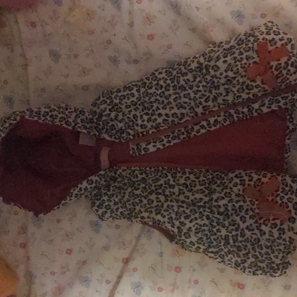 Little girls winter vest